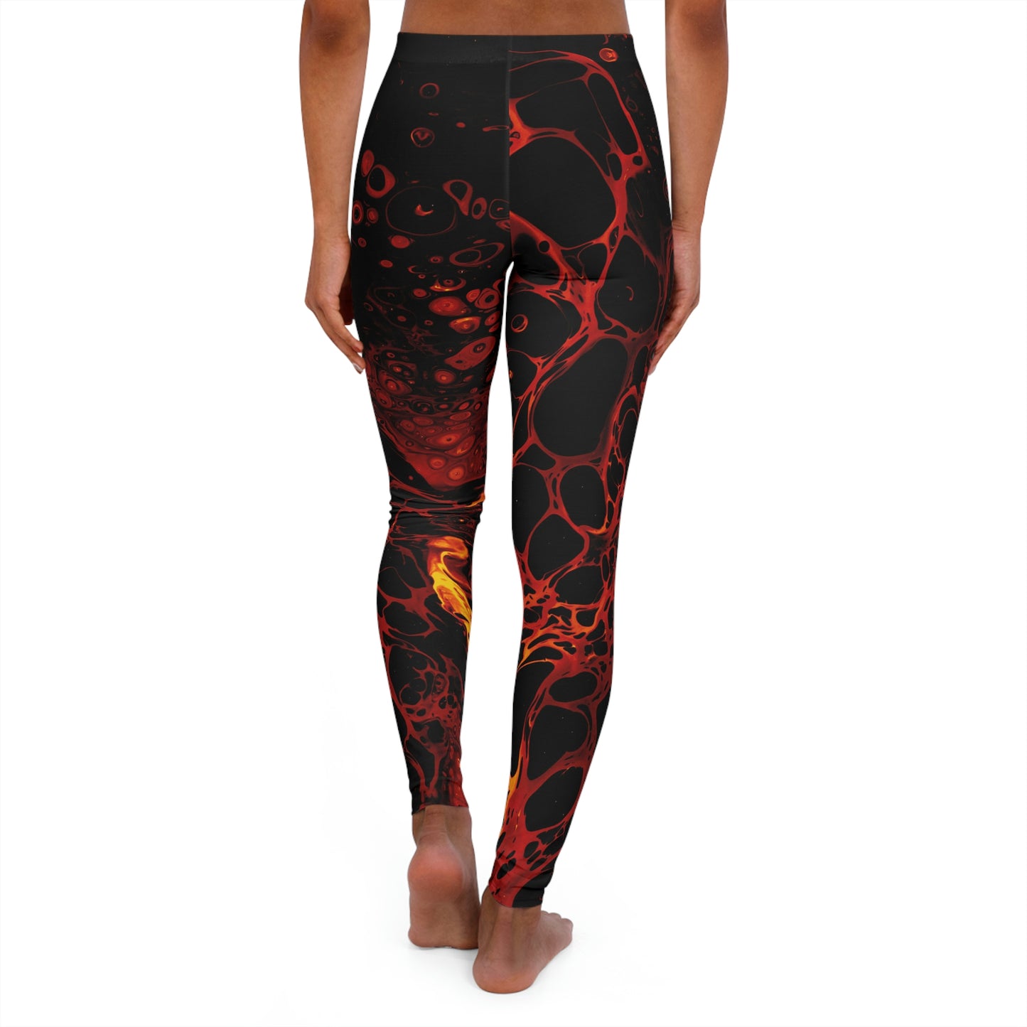 Lava Women Cute Summer Leggings, One of a Kind Gift - Workout Activewear tights for Mothers Day, Girlfriend