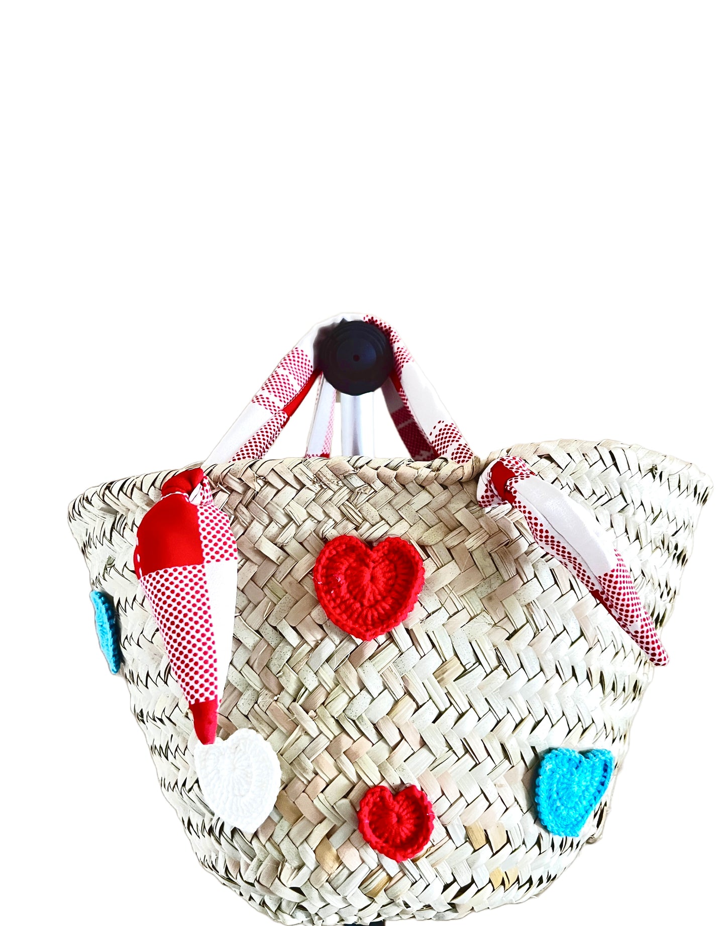 Valentine gift bag, birthday special occassion Hearts Gift Bag ,Handwoven Basket Bag, beach bag, basket bag, african basket, tote bag, market basket