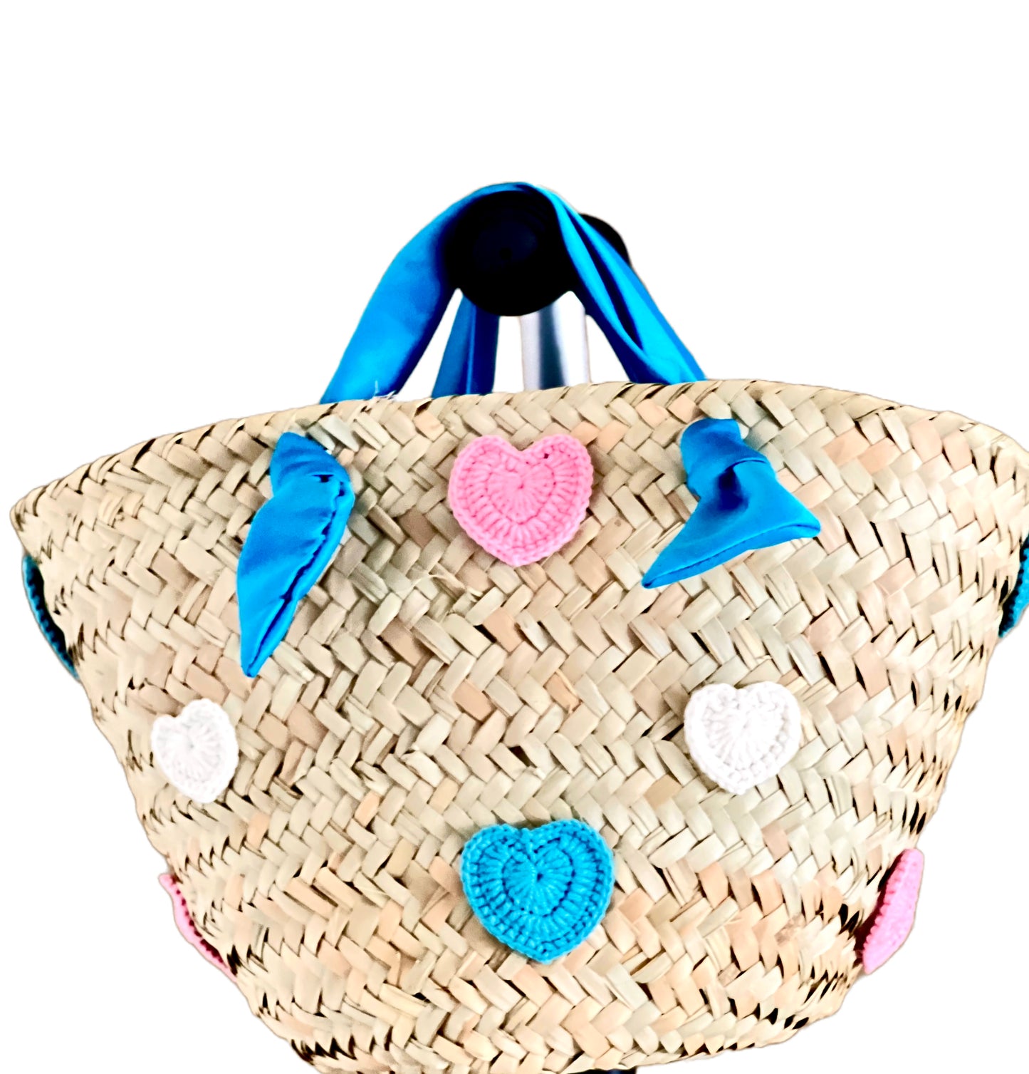 Valentine gift bag, birthday special occassion Hearts Gift Bag ,Handwoven Basket Bag, beach bag, basket bag, african basket, tote bag, market basket