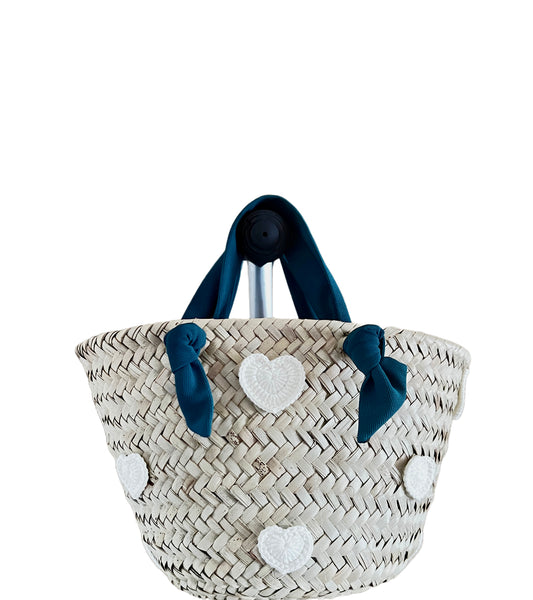 Valentine gift bag, birthday special occassion Hearts Gift Bag ,Handwoven Basket Bag, beach bag, basket bag, african basket, tote bag, market basket