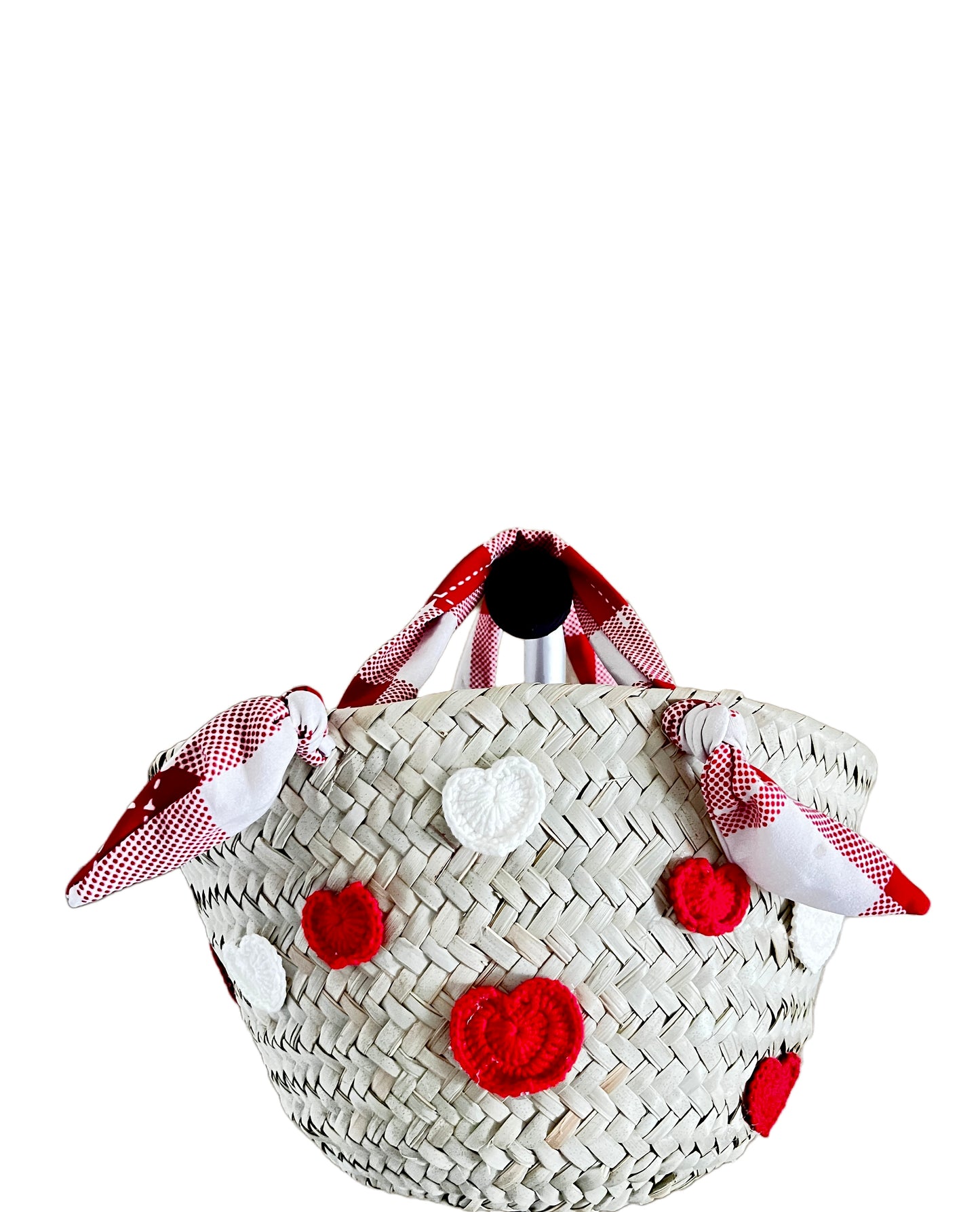 Valentine gift bag, birthday special occassion Hearts Gift Bag ,Handwoven Basket Bag, beach bag, basket bag, african basket, tote bag, market basket