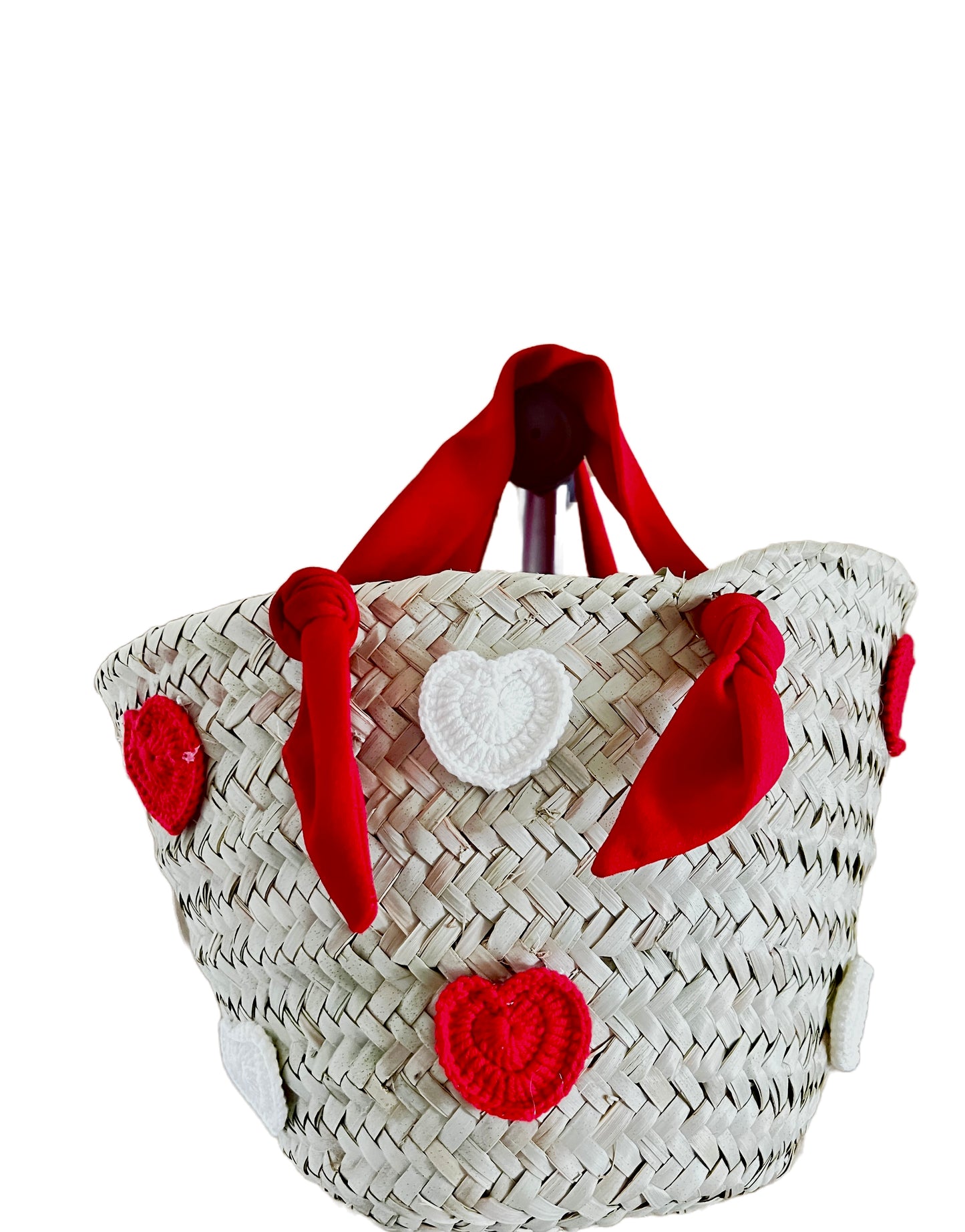 Valentine gift bag, birthday special occassion Hearts Gift Bag ,Handwoven Basket Bag, beach bag, basket bag, african basket, tote bag, market basket